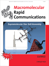 Cover Macromolecular Rapid Communications