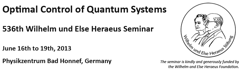 Banner W. E. Heraeus Seminar